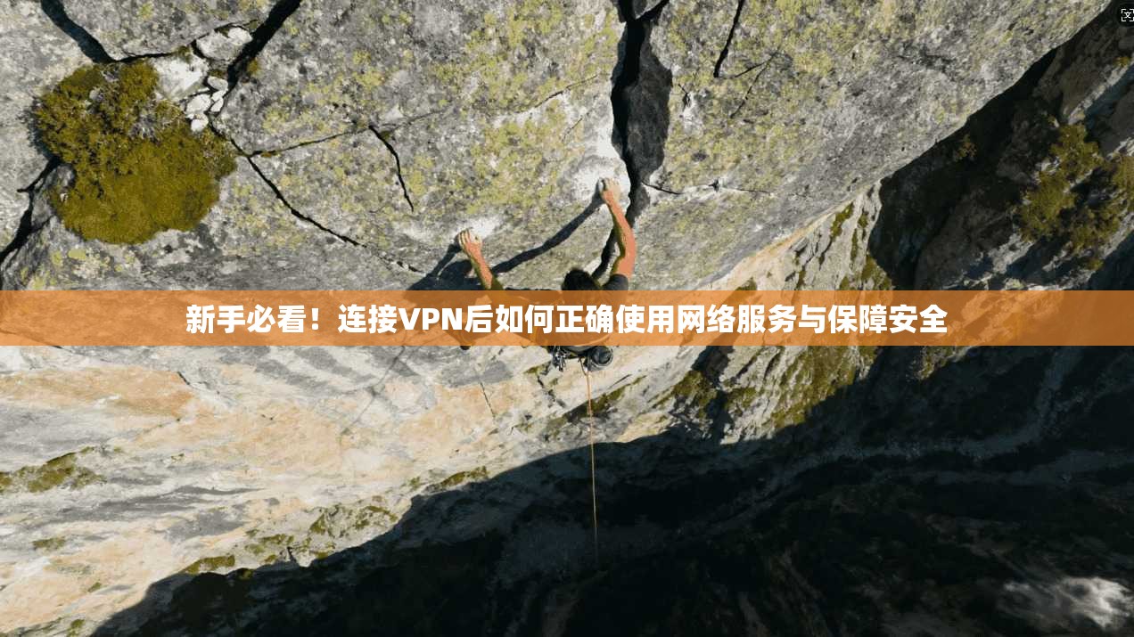 新手必看!连接VPN后如何正确使用网络服务与保障安全