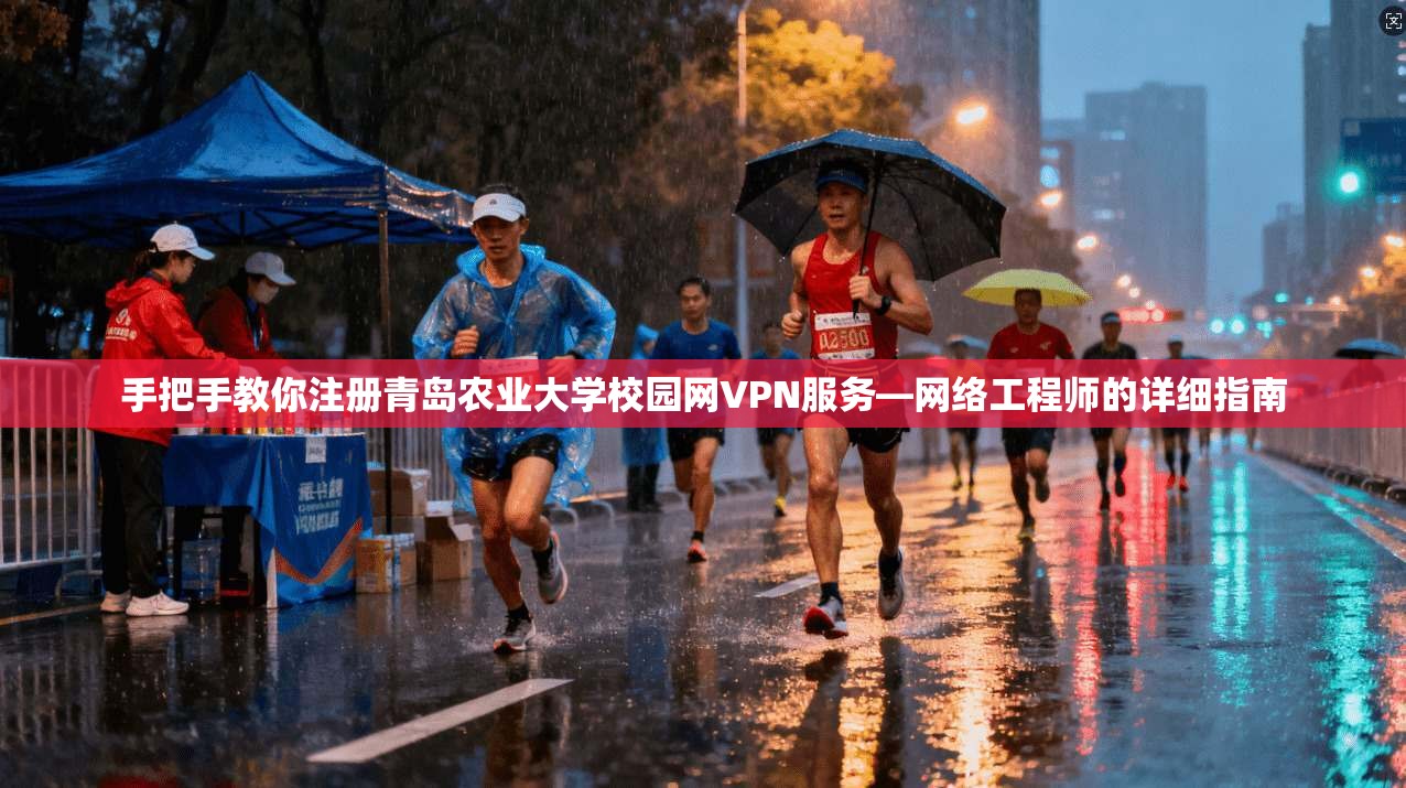手把手教你注册青岛农业大学校园网VPN服务—网络工程师的详细指南