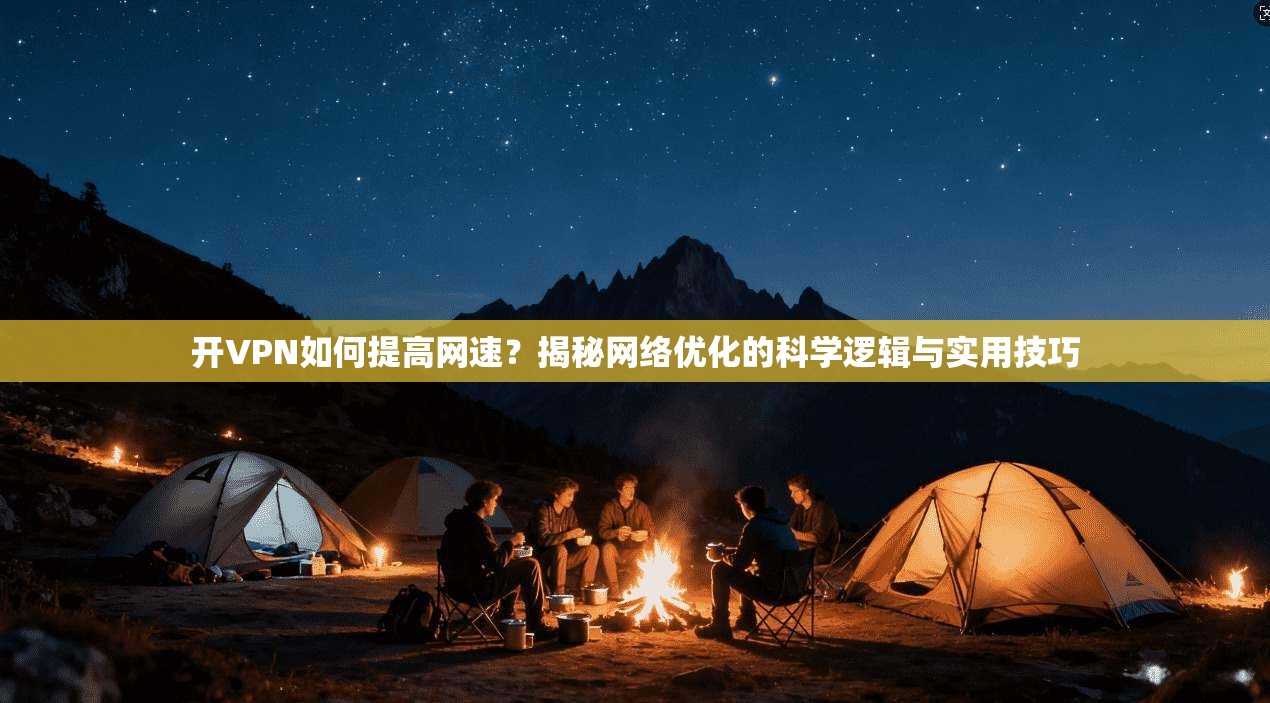 开VPN如何提高网速？揭秘网络优化的科学逻辑与实用技巧