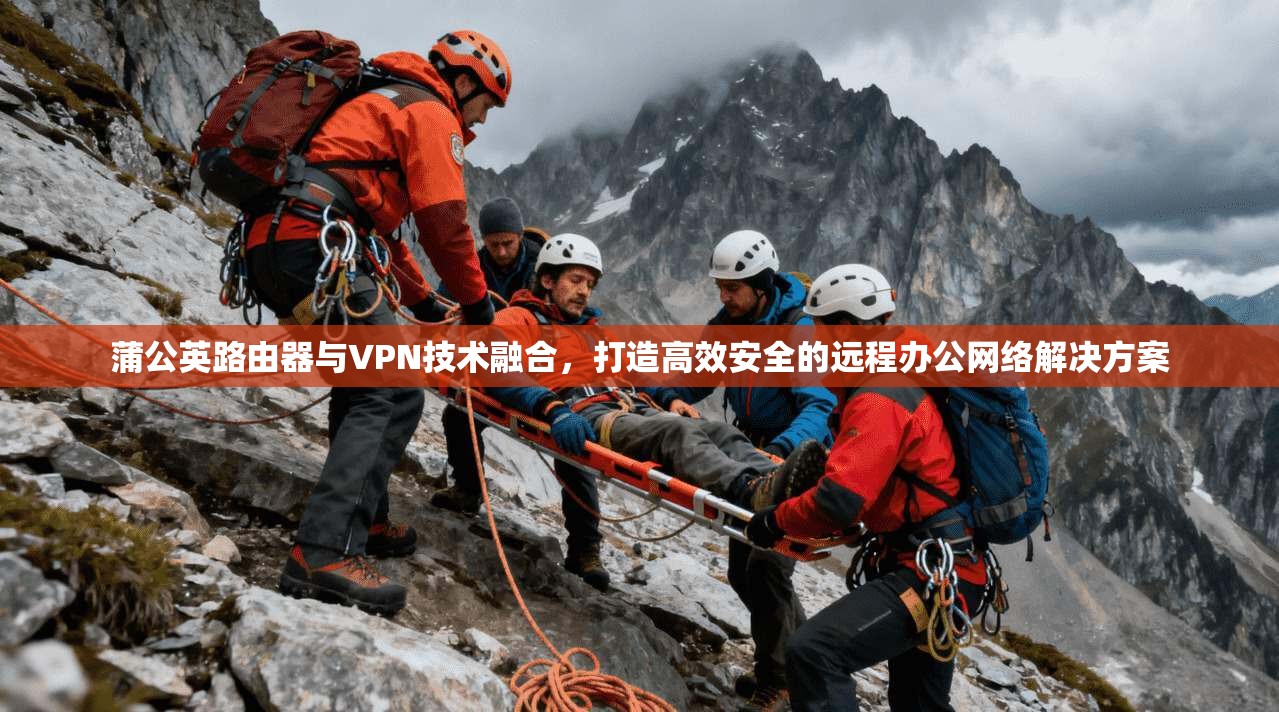 蒲公英路由器与VPN技术融合，打造高效安全的远程办公网络解决方案
