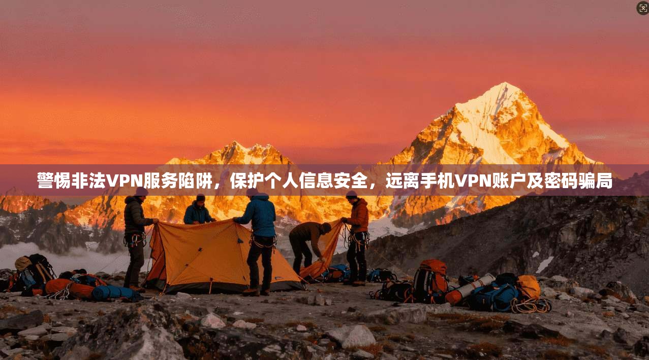 警惕非法VPN服务陷阱，保护个人信息安全，远离手机VPN账户及密码骗局