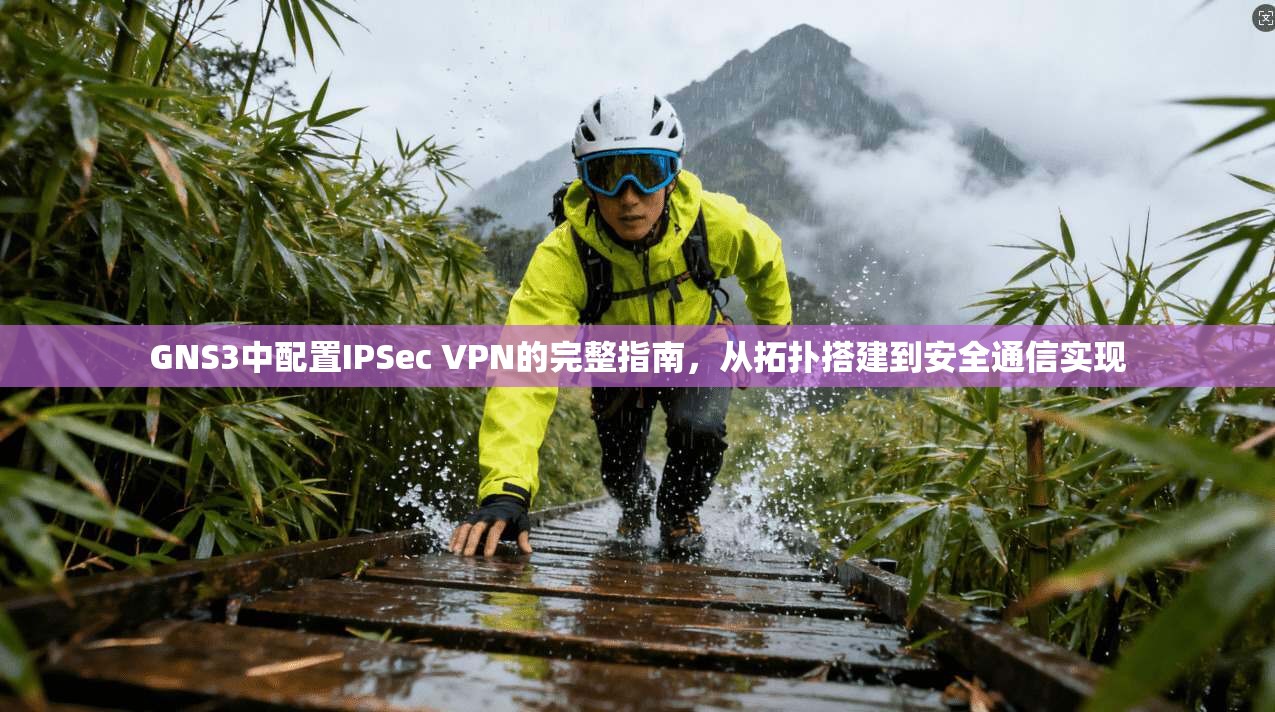 GNS3中配置IPSec VPN的完整指南，从拓扑搭建到安全通信实现