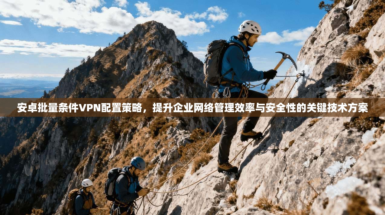 安卓批量条件VPN配置策略，提升企业网络管理效率与安全性的关键技术方案
