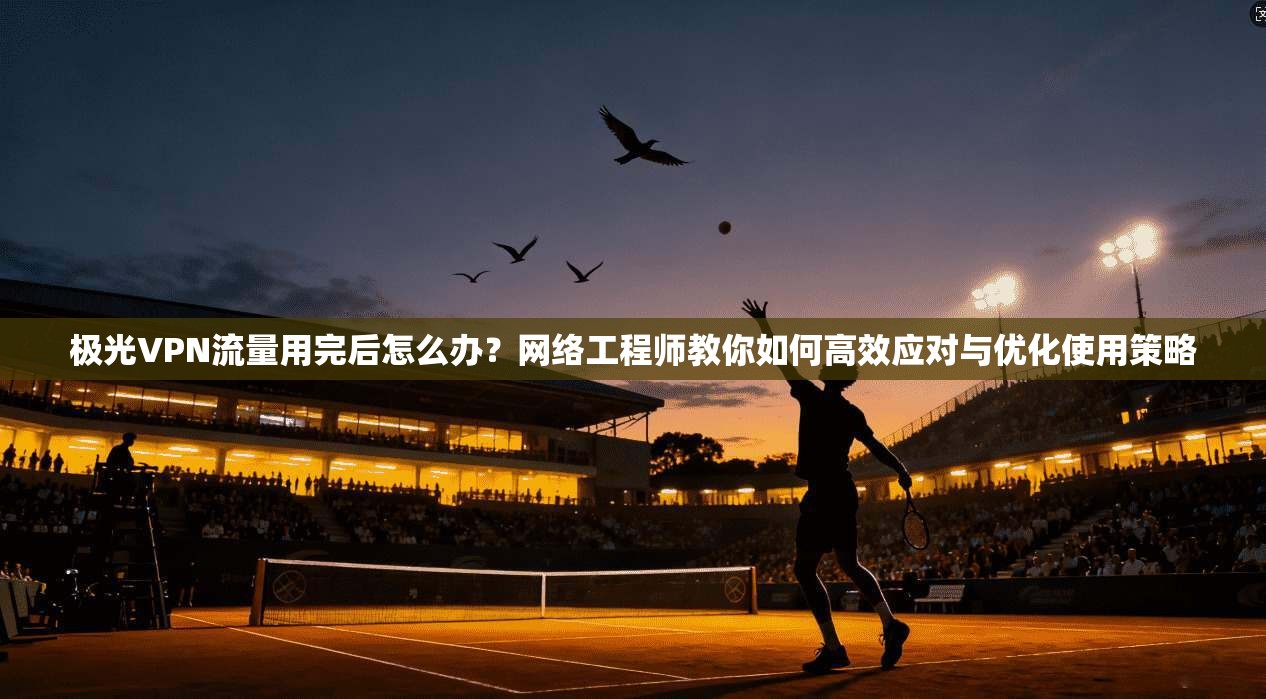 极光VPN流量用完后怎么办？网络工程师教你如何高效应对与优化使用策略