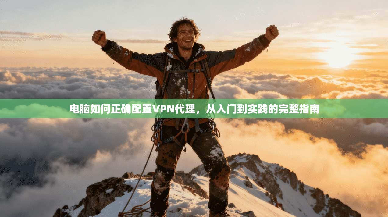 电脑如何正确配置VPN代理，从入门到实践的完整指南