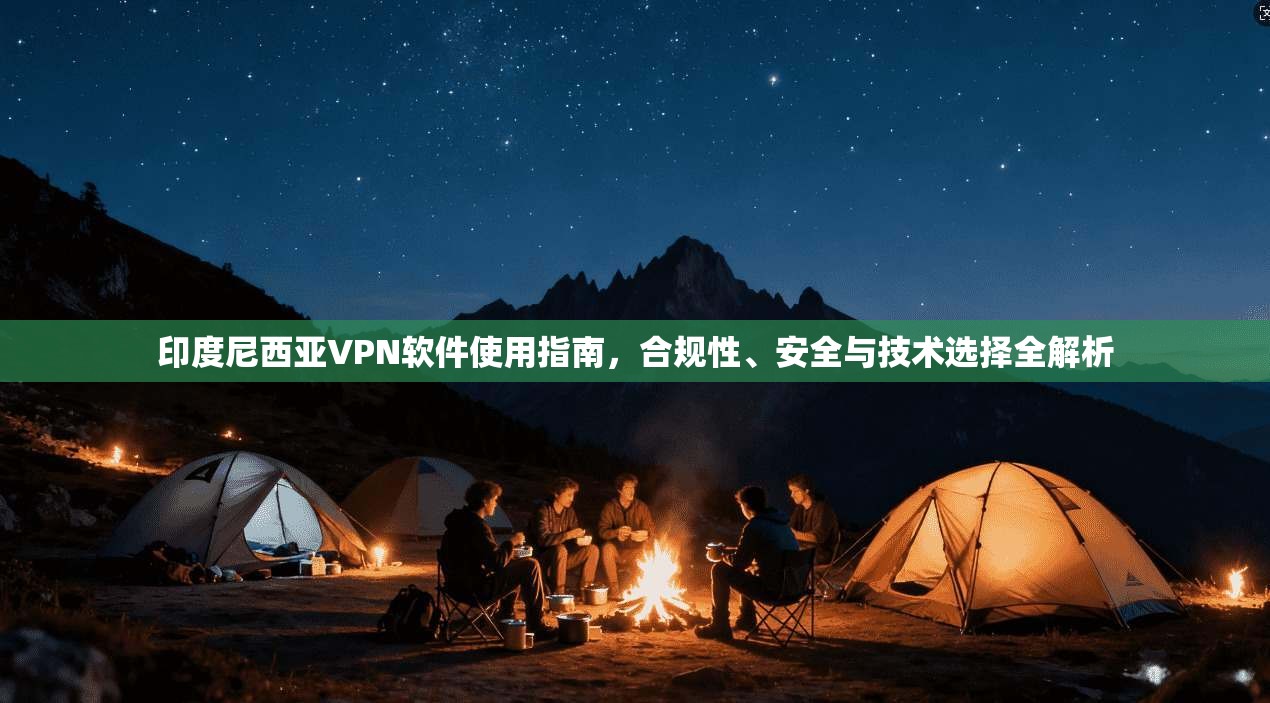 印度尼西亚VPN软件使用指南，合规性、安全与技术选择全解析