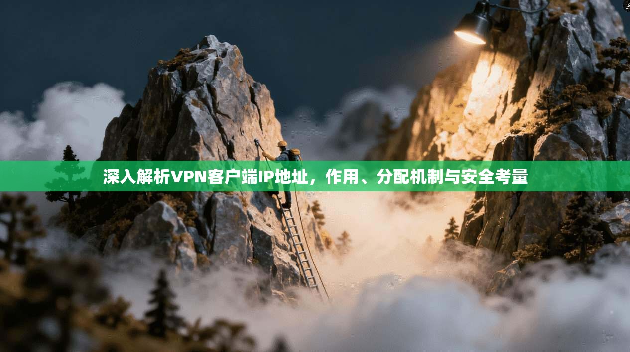 深入解析VPN客户端IP地址，作用、分配机制与安全考量