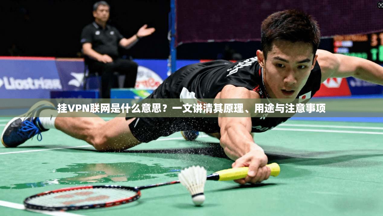 挂VPN联网是什么意思？一文讲清其原理、用途与注意事项