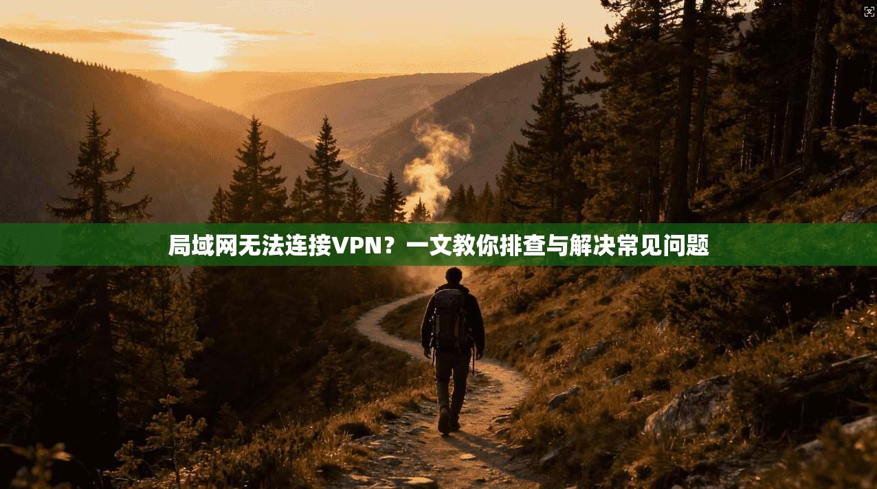 局域网无法连接VPN？一文教你排查与解决常见问题