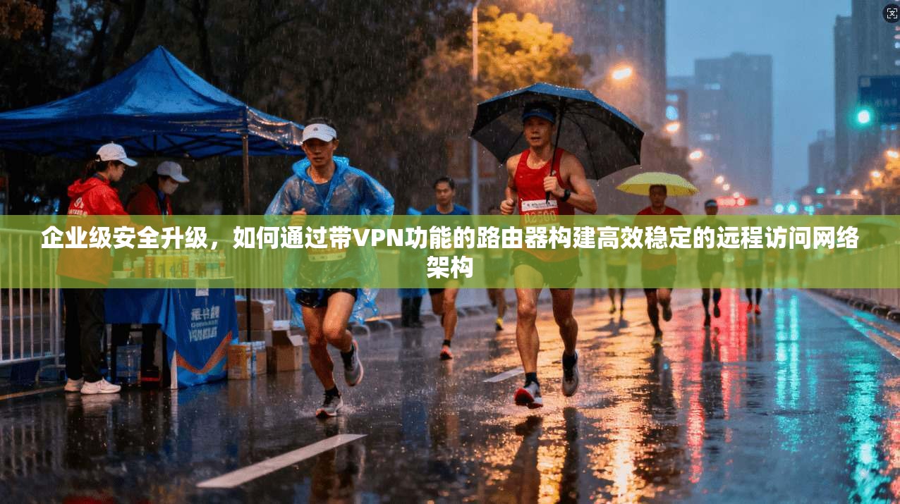 企业级安全升级,如何通过带VPN功能的路由器构建高效稳定的远程访问网络架构
