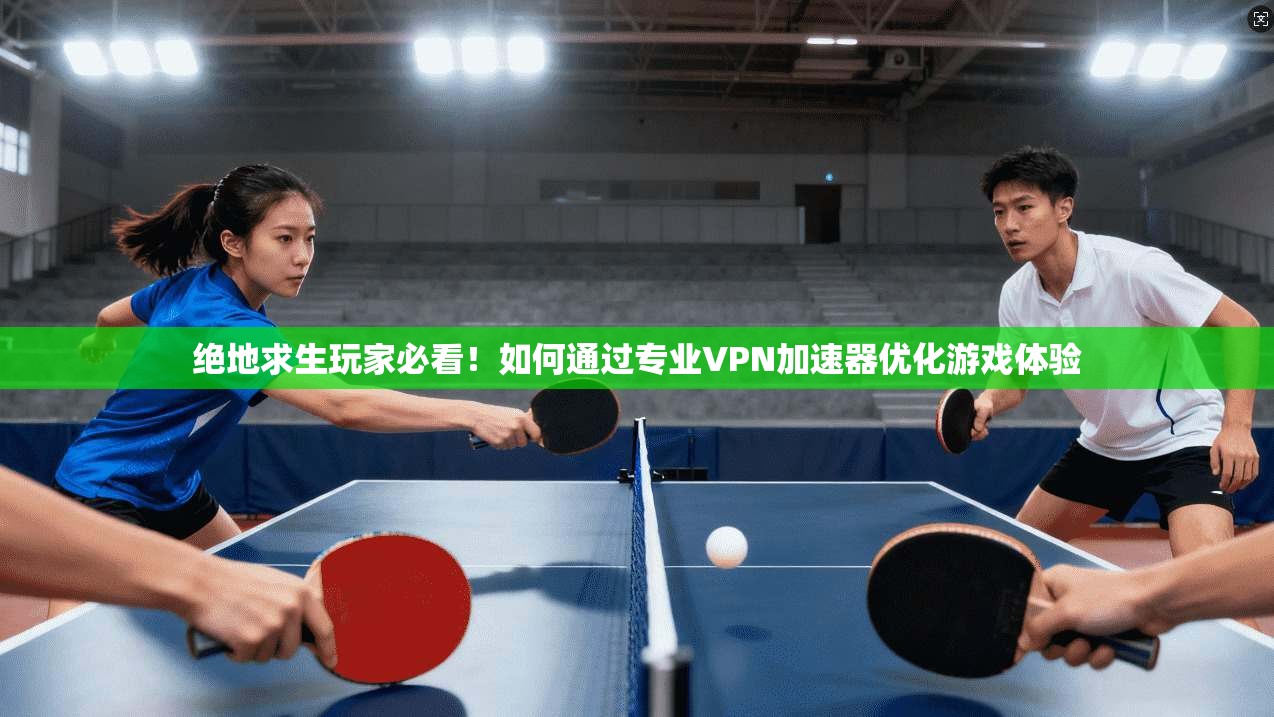 绝地求生玩家必看！如何通过专业VPN加速器优化游戏体验