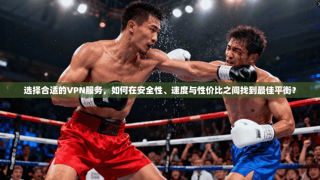 选择合适的VPN服务，如何在安全性、速度与性价比之间找到最佳平衡？