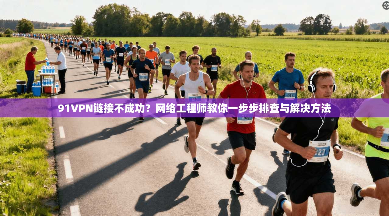 91VPN链接不成功？网络工程师教你一步步排查与解决方法