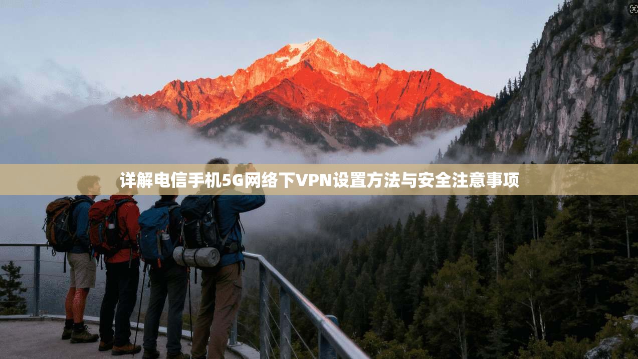 详解电信手机5G网络下VPN设置方法与安全注意事项