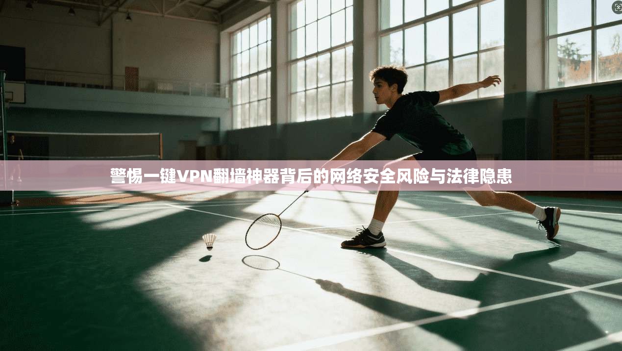 警惕一键VPN翻墙神器背后的网络安全风险与法律隐患