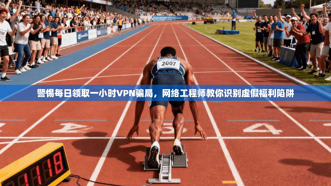 警惕每日领取一小时VPN骗局，网络工程师教你识别虚假福利陷阱